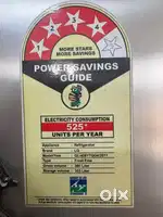 Excellent condition LG double door fridge