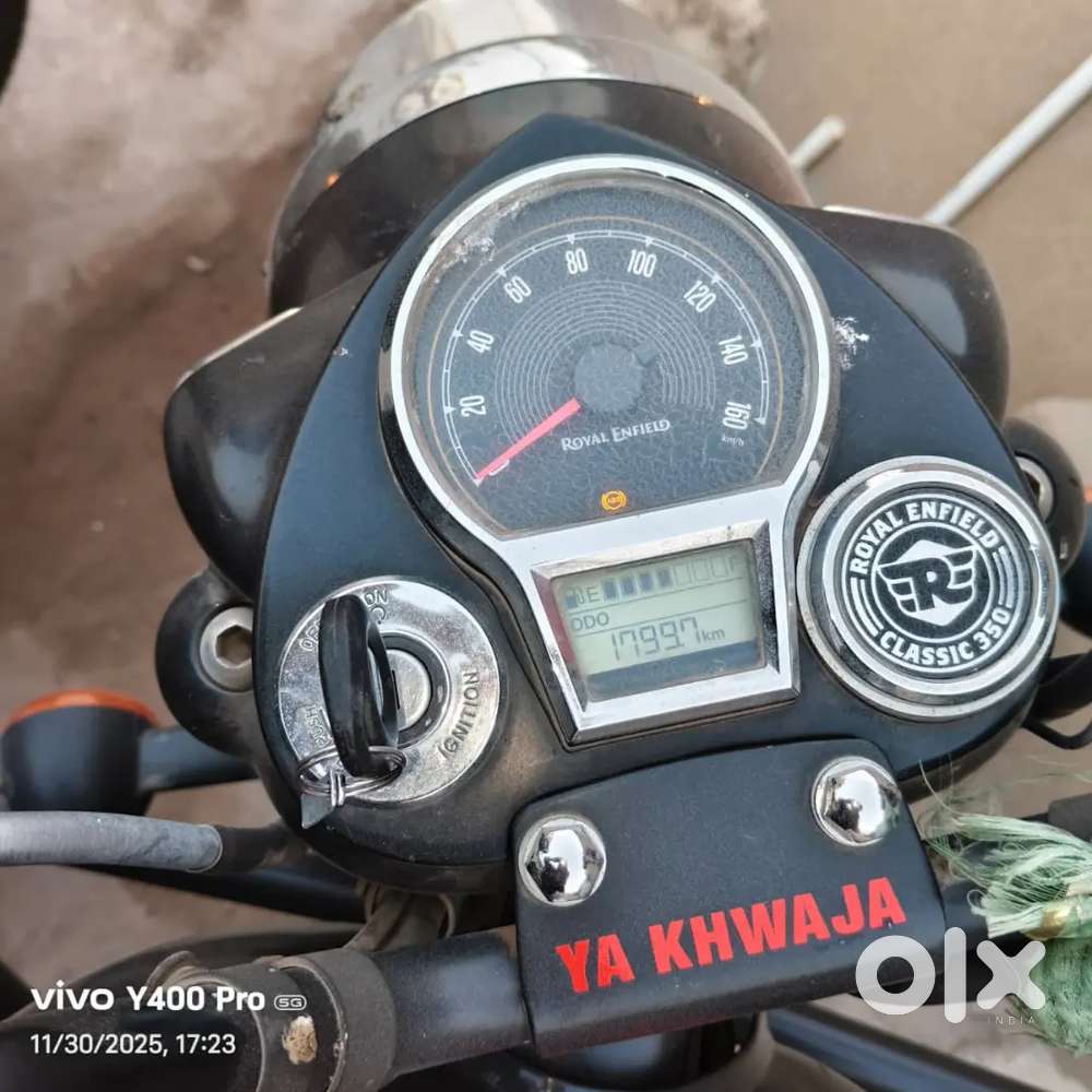 Brand new condition Royal Enfield classic 350 very low use