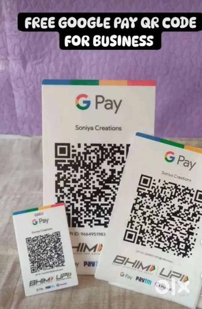Urgent requirement google pay QR and sound box installation