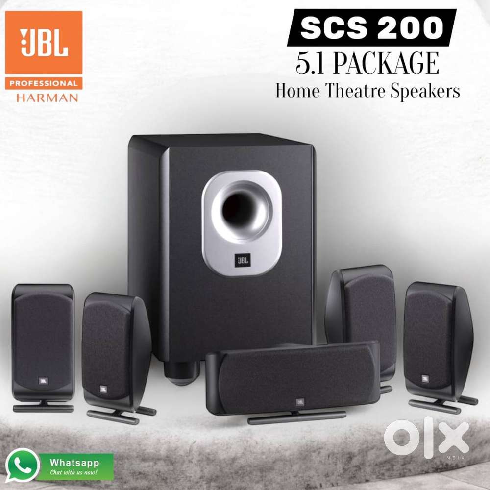 JBL : SCS PACKAGE 5.1 SATELITE HOME THEATER PACKAGE(FIXED PRICE)