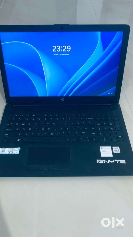 HP model Laptop