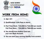 Work from home job