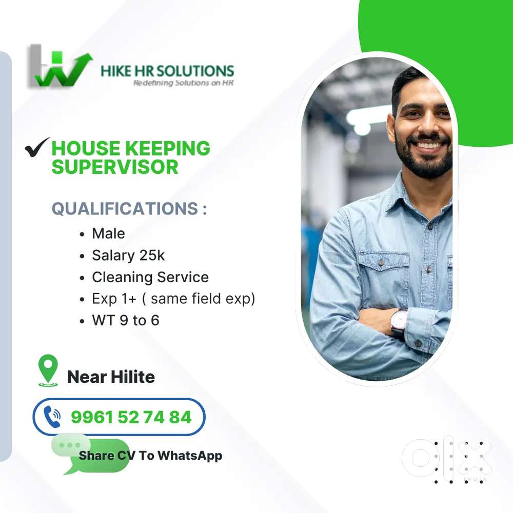 House Keeping Supervisor