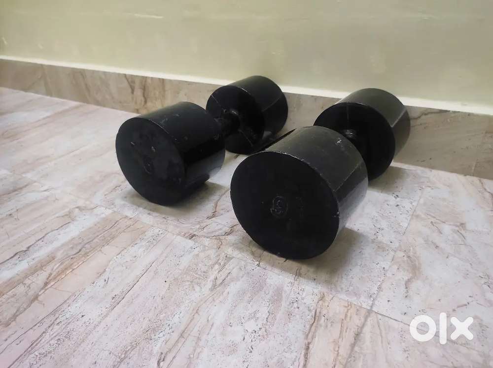 6 number rubber Dumbbell