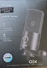 FIFINE Metal USB Microphone K669B series