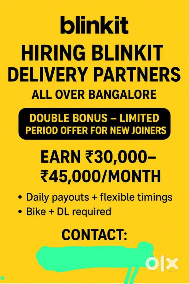 Delivery jobs