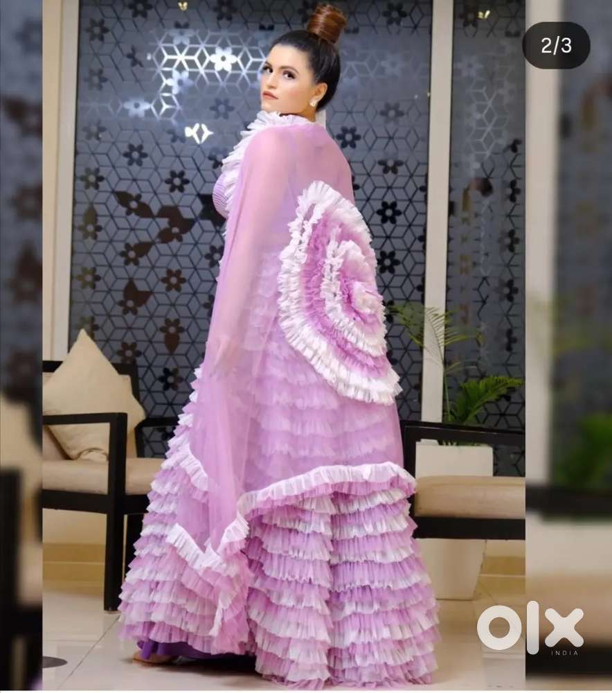 New brand purple lehenga heavy net design u can wear wedding party