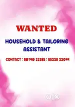 Household & Tailoring Assistant