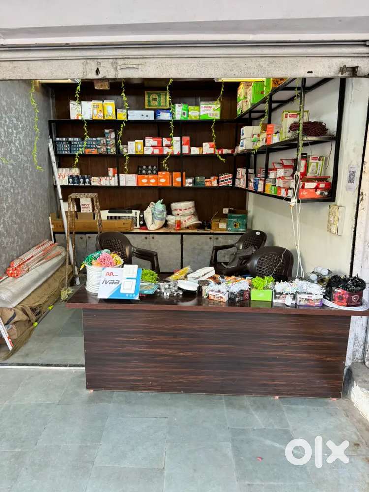 Electric shop item sell with set-up