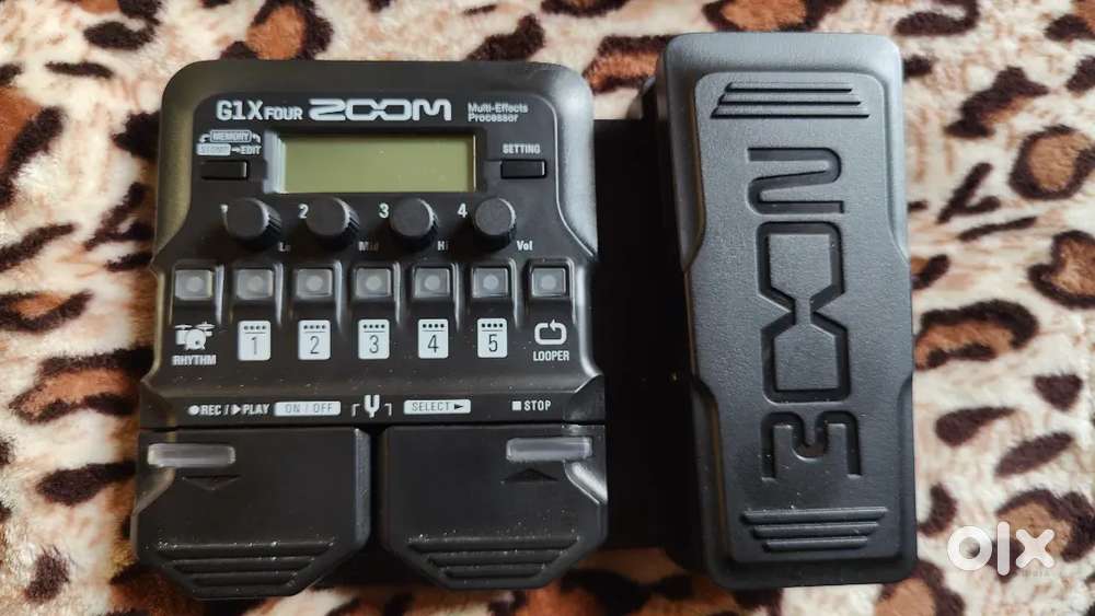 Zoom G1X4 & Stomplab 2G pedals