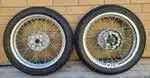 Jawa 42 Original spokes wheels with tyre & tube