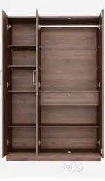 3door wardrobe with mirror