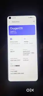 One plus nord CE 5g mobile 8+4 gb and 128 gb