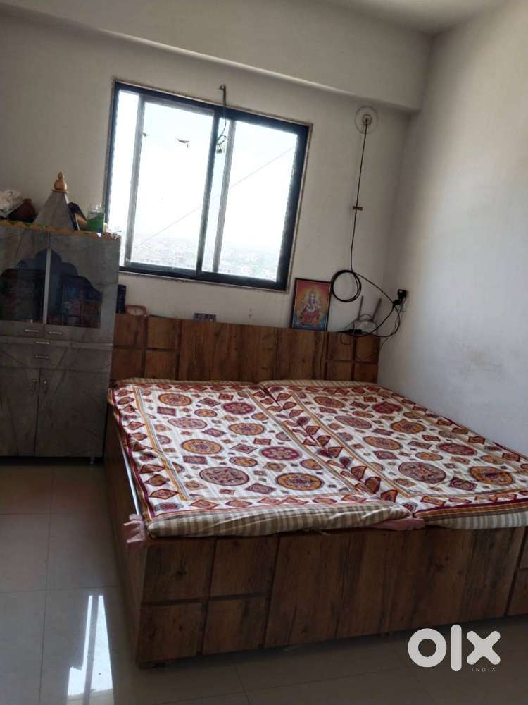 FURNISHED 2 BHK FLAT FOR RENT AT SARKHEJ -BACHELORE ALLOWED