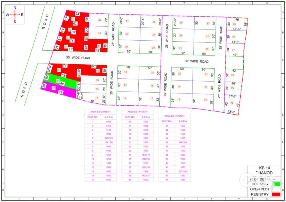 दुर्ग अंजोरा थानोद मे मेन रोड से लगा हुआ आवासीय डाइवर्टेड प्लॉट  हैं