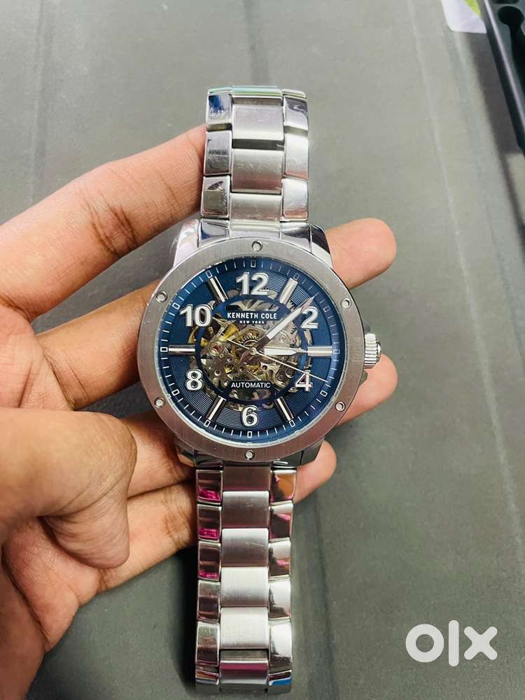 Kenneth Cole Men Bracelet Style Analogue Automatic Motion Watch