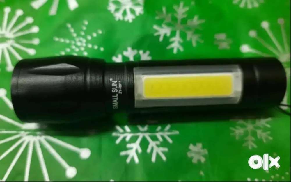 Flash Light Cum Torch Rechargeable..