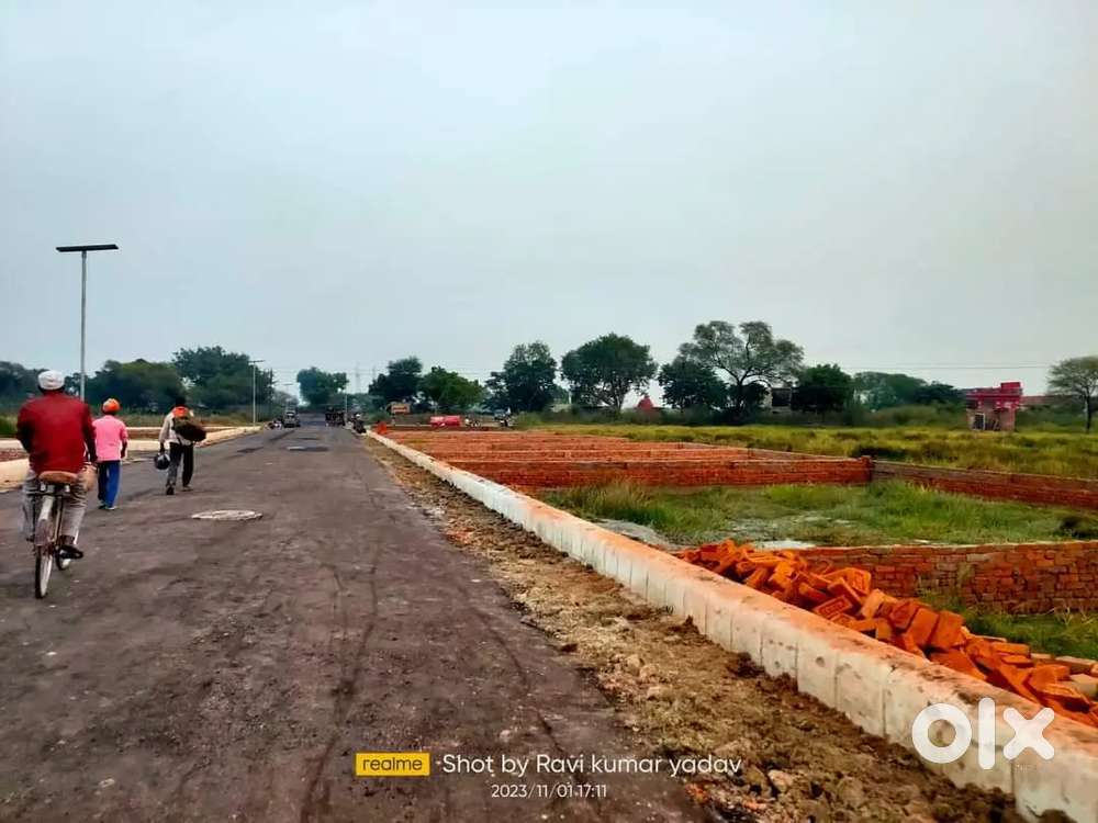 नगरपंचायत से अप्रूव्ड सोसाइटी मे प्लॉट ले तुरंत घर बनाए सुल्तानपुर रोड