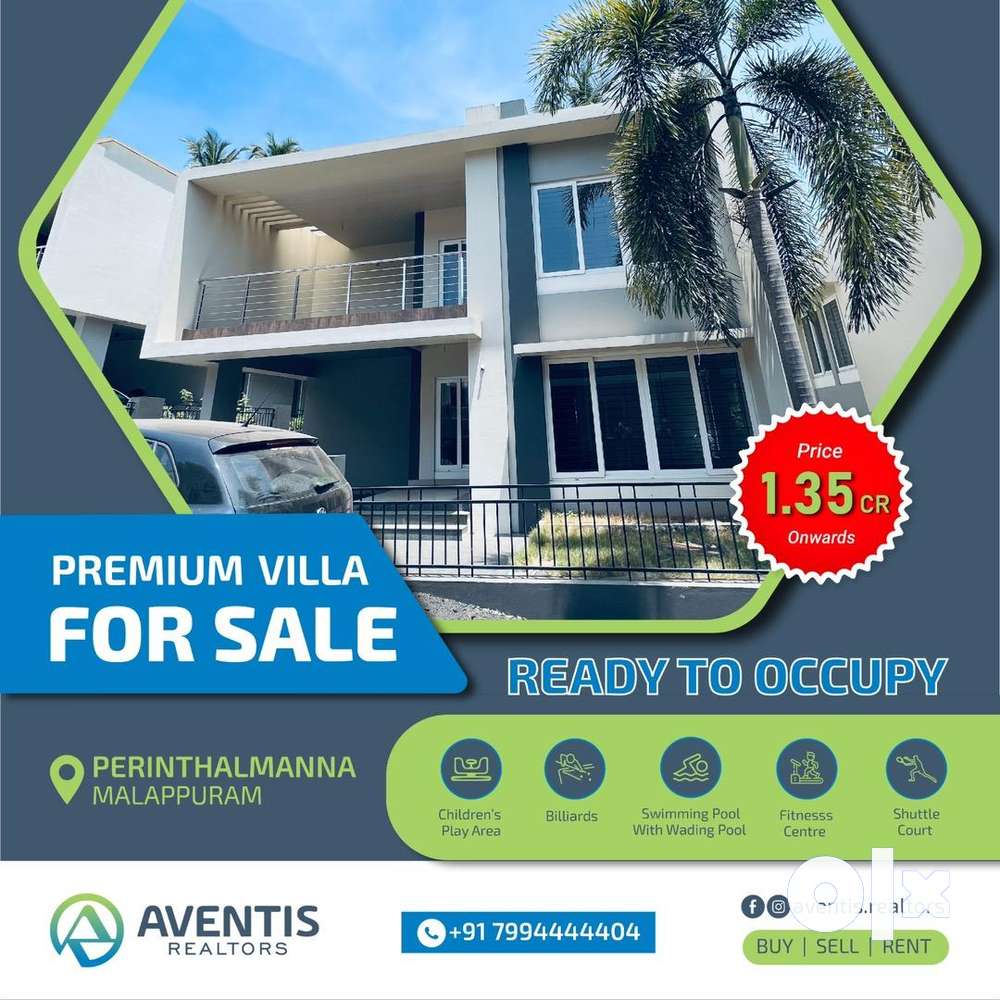 Premium Villa For sale at Perinthalmanna town