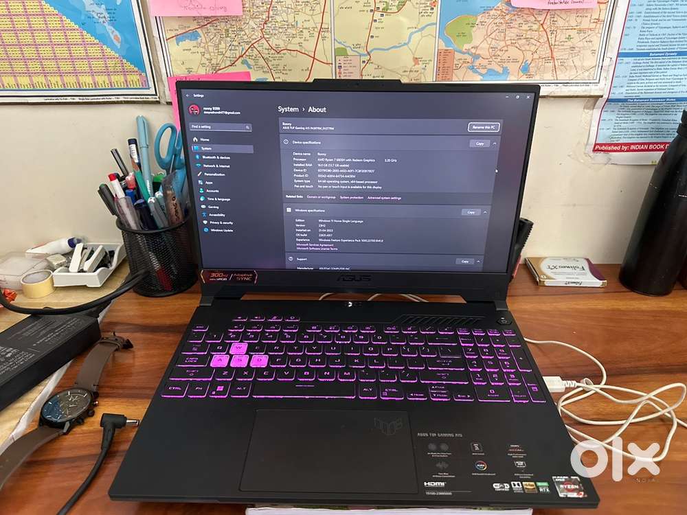 Asus TUF A15 3060Rtx 16gb 1Tb gaming laptop