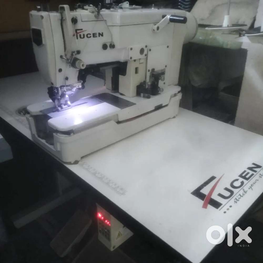 Set of Kaaj hole and button machine with bill