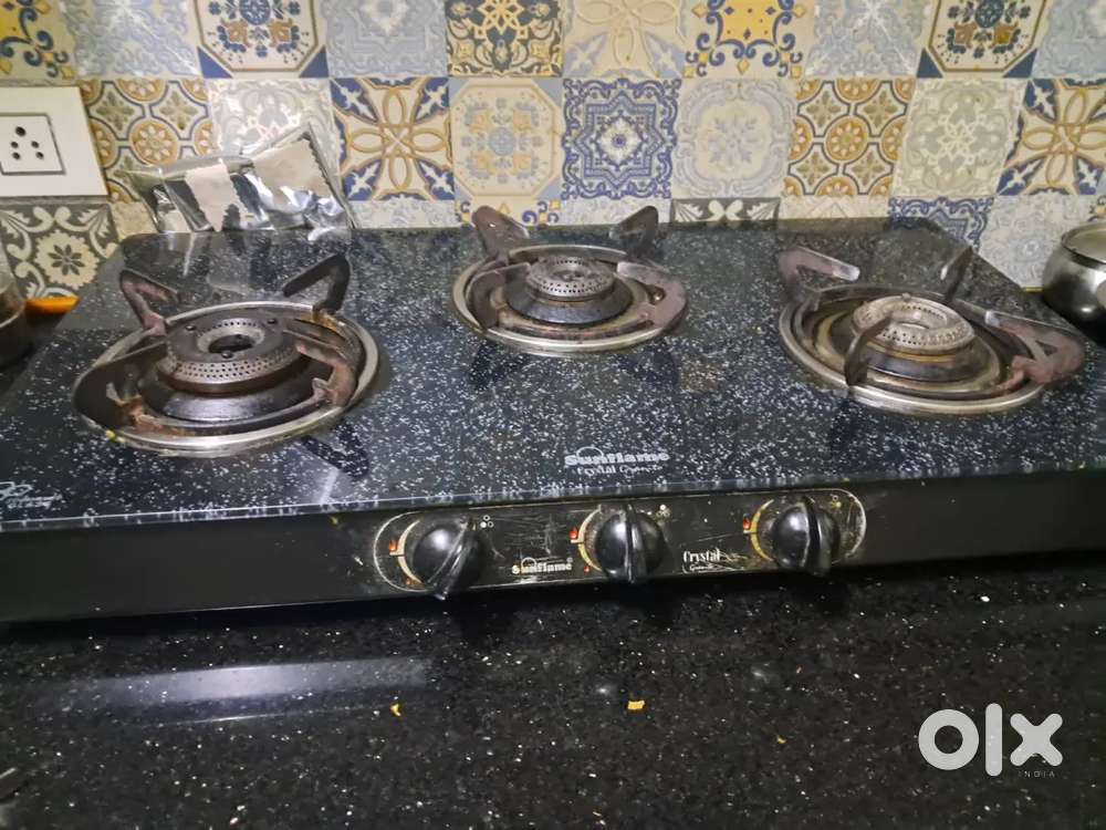 Sunflame 3 burner gas stove