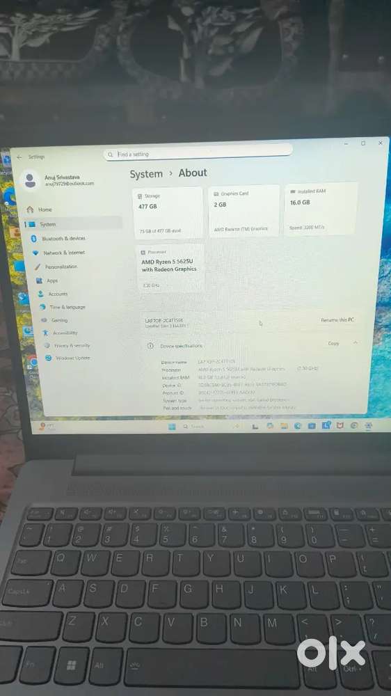 Urgent sell - Brand new laptop 2 months old with warranty, Negotiable