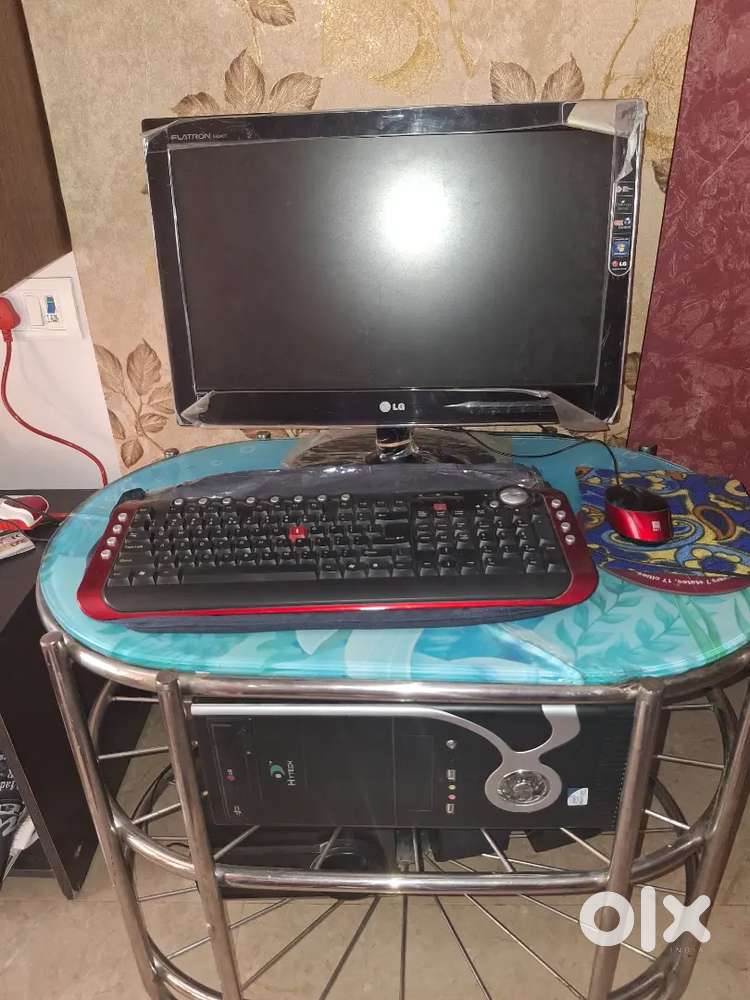 Desktop computer assembled