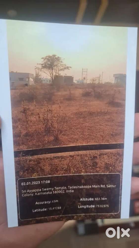 Site for sale.2300/sq feet slightly negotiable