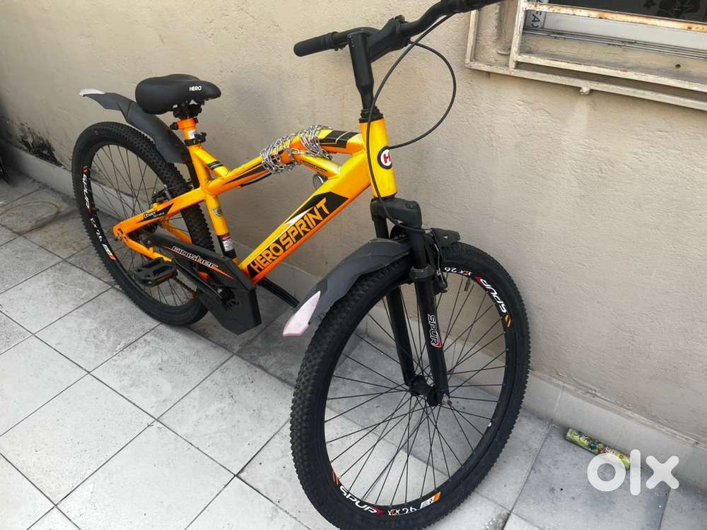 Hero Sprint Bicycle Orange Colour