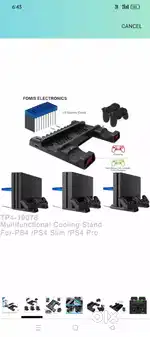 PS4 console Cooling fan stand