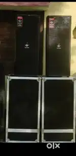 12 speaker with flight case
