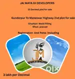15 Decimal commercial plot for sale