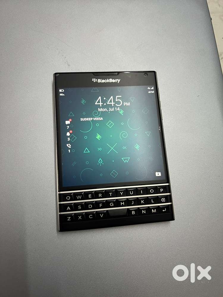 Blackberry passport vintage mobile