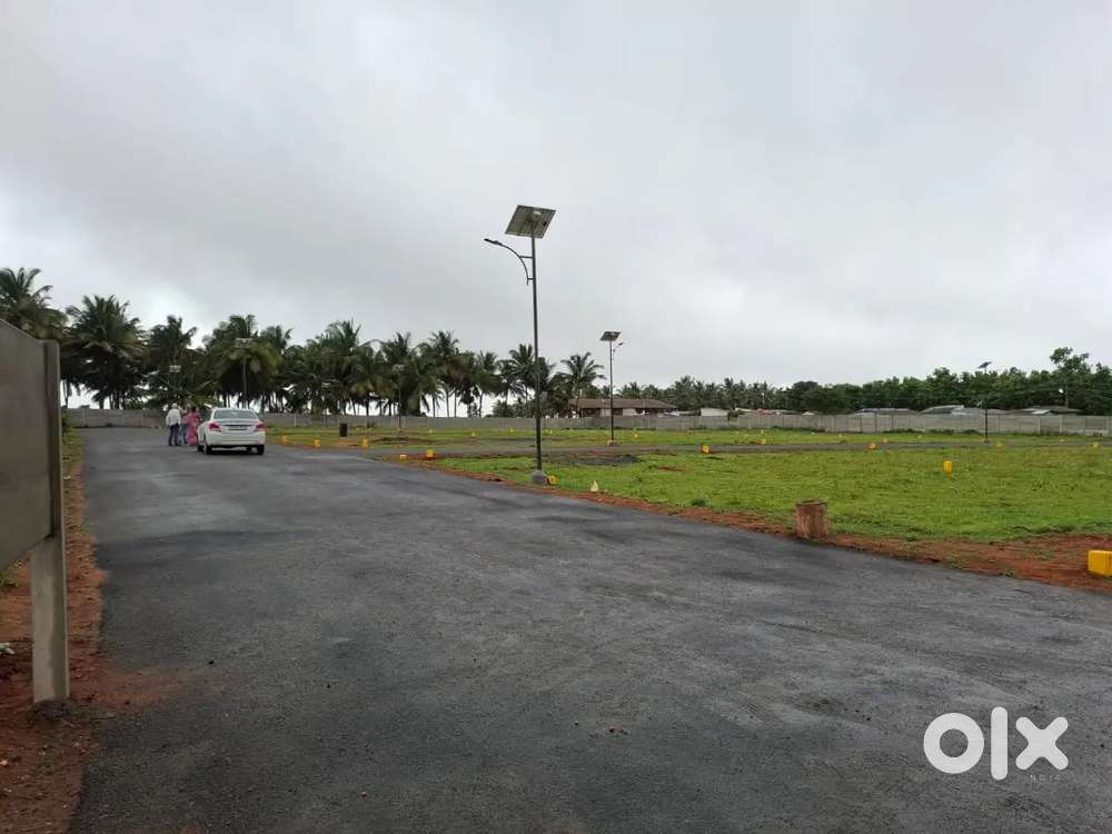 Coimbatore to pollachi highway fast growing zone , DTCP plot for sale