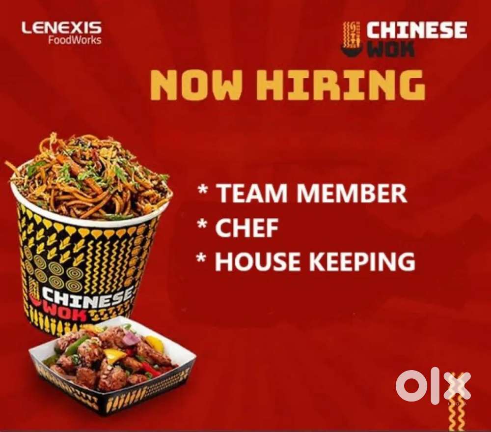 Comi and chef for Chinese restaurant