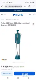 Philips Garment Stand Steamer iron