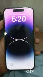 14 pro max nice condition phone 256 gb with bill warranty available