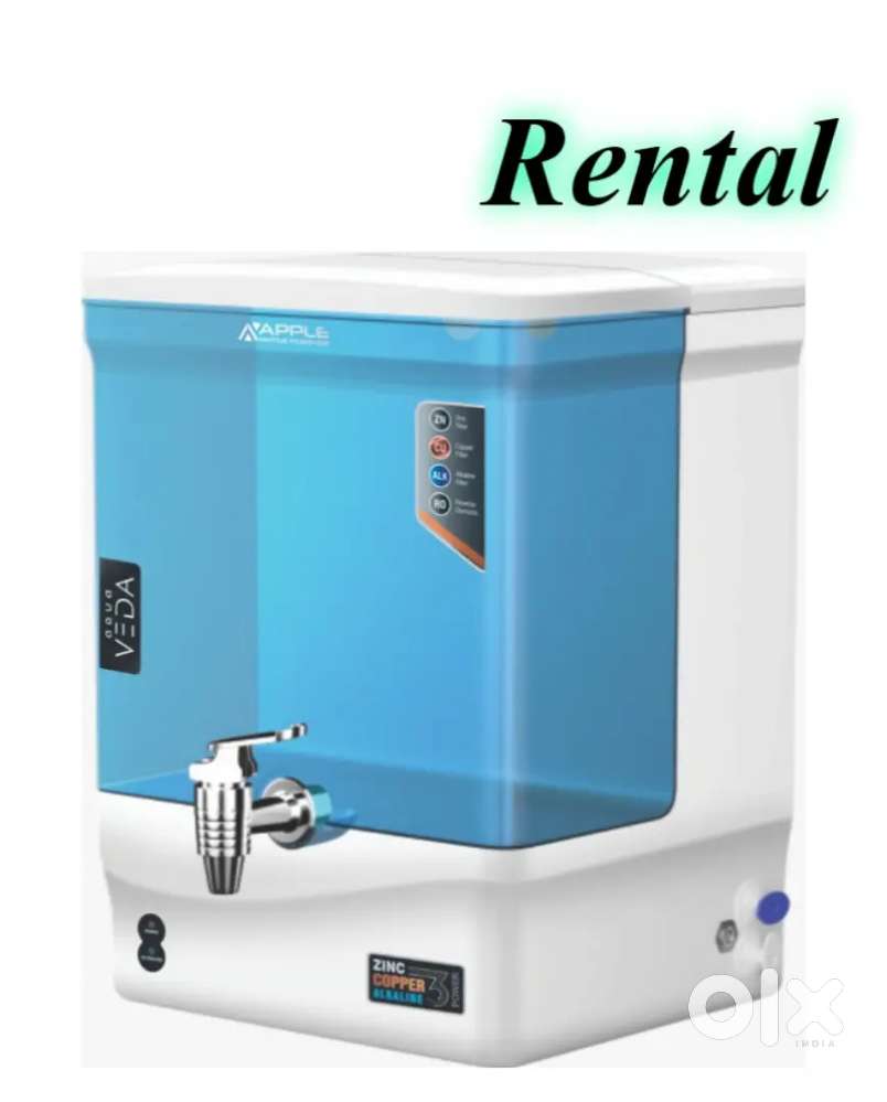 Water purifier available on rent