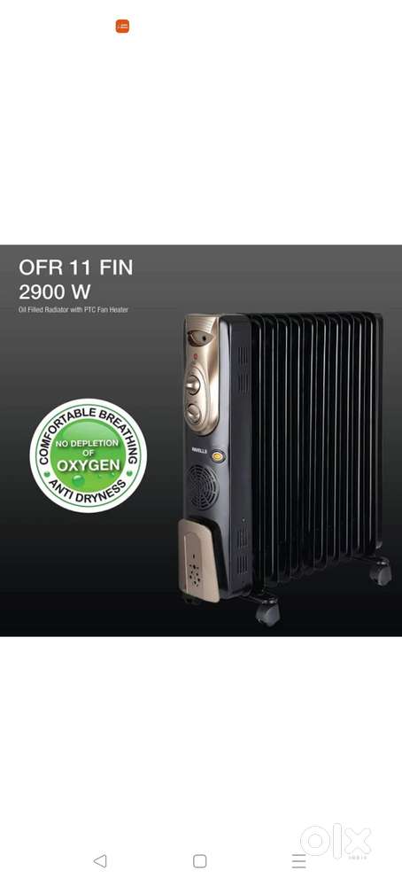 Havells room heater 11 Fins