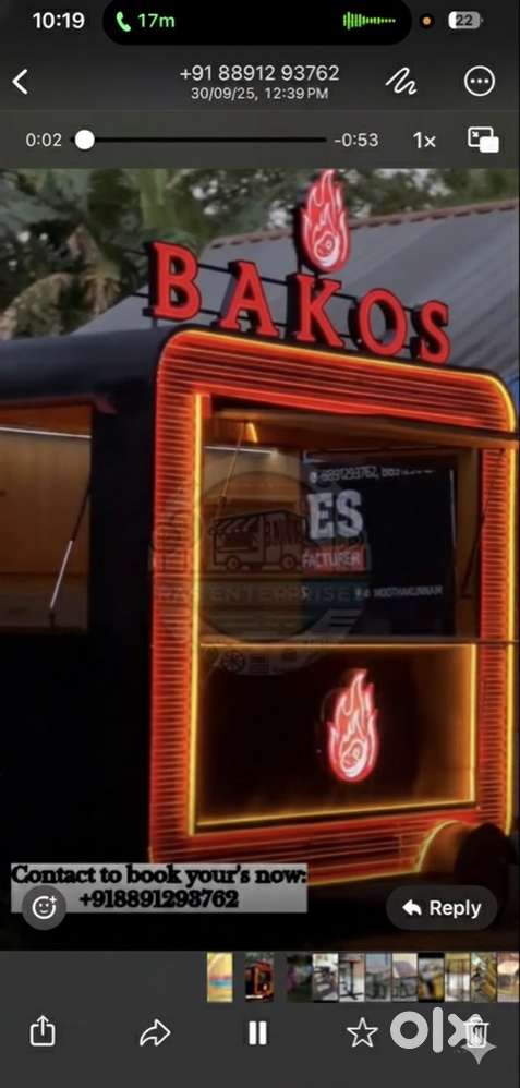 Food cart in chengannur