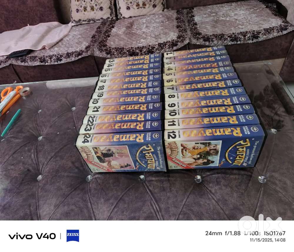 RAMAYAN VHS SET of 24 Cassette