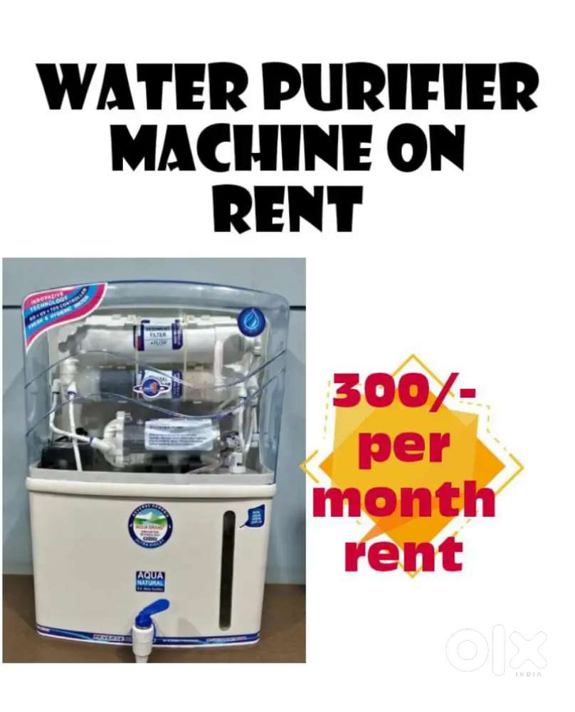 Water purifier on Rent