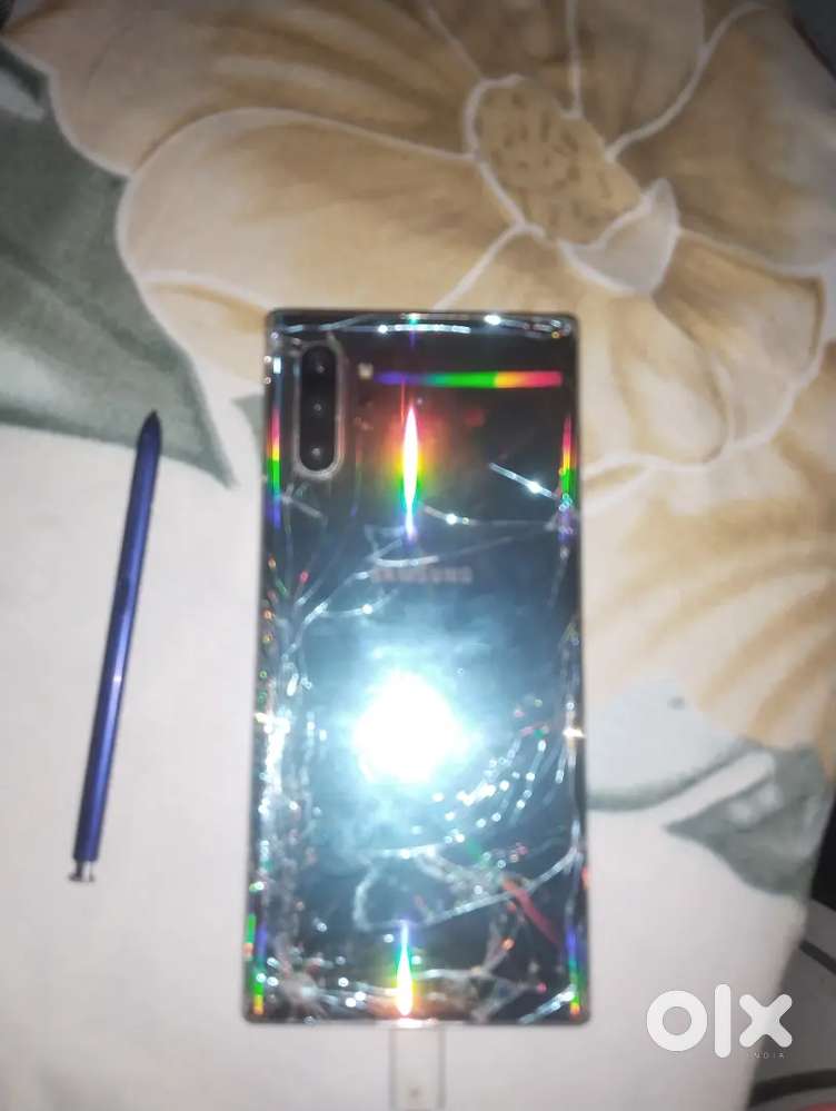 Samsung galaxy note 10 4g 12/256 folder broken not working and panel