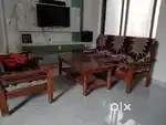 Sofa 3+1+1 sagwan sofa