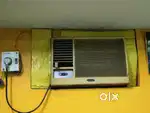 Old model window AC in good cooling condition