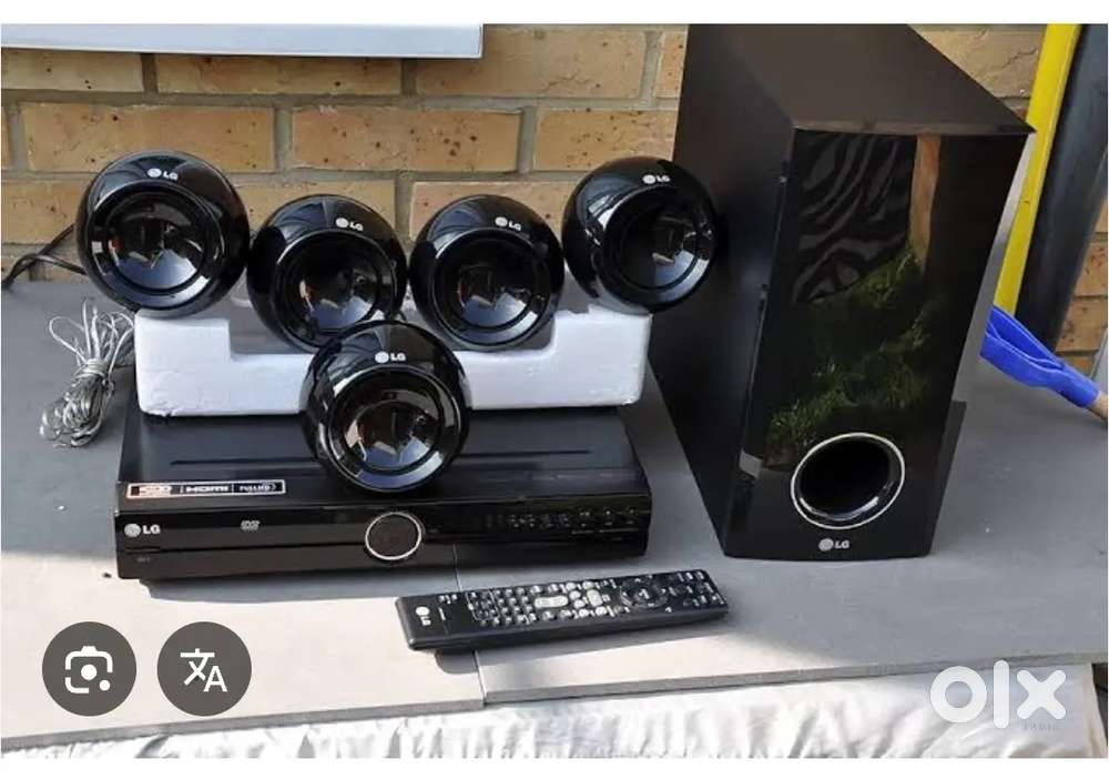 LG home theatres and speakers