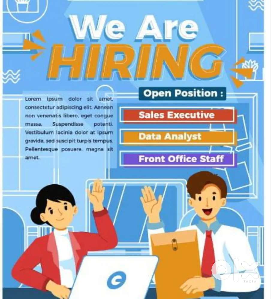 We Are Hiring Office Staff