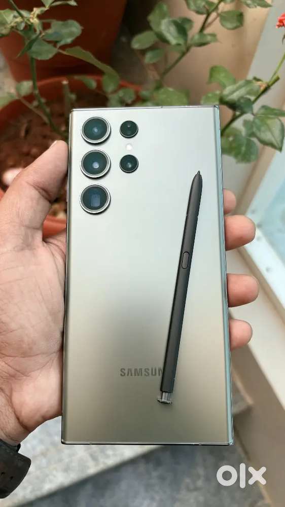 Samsung S23 Ultra , Green Color, 12+256 gb