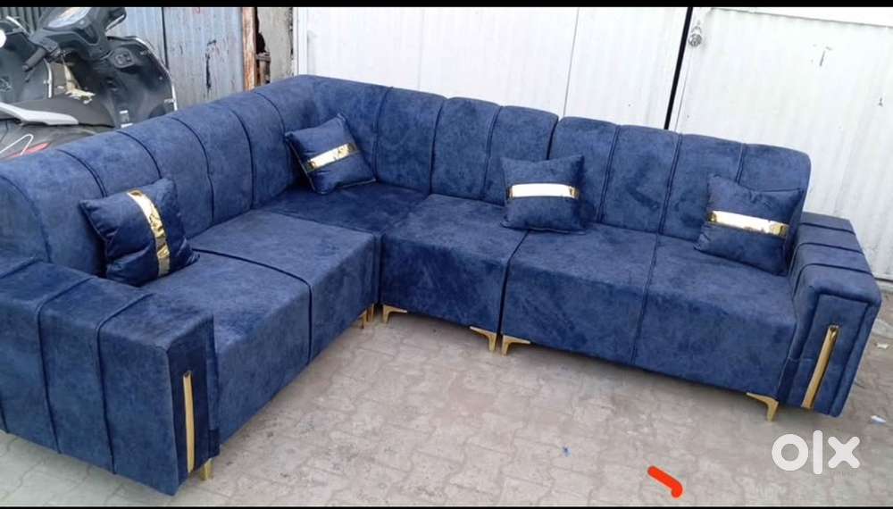 Special offer buy new sofa 8490, L type sofa 13990/-Emi on bajaj